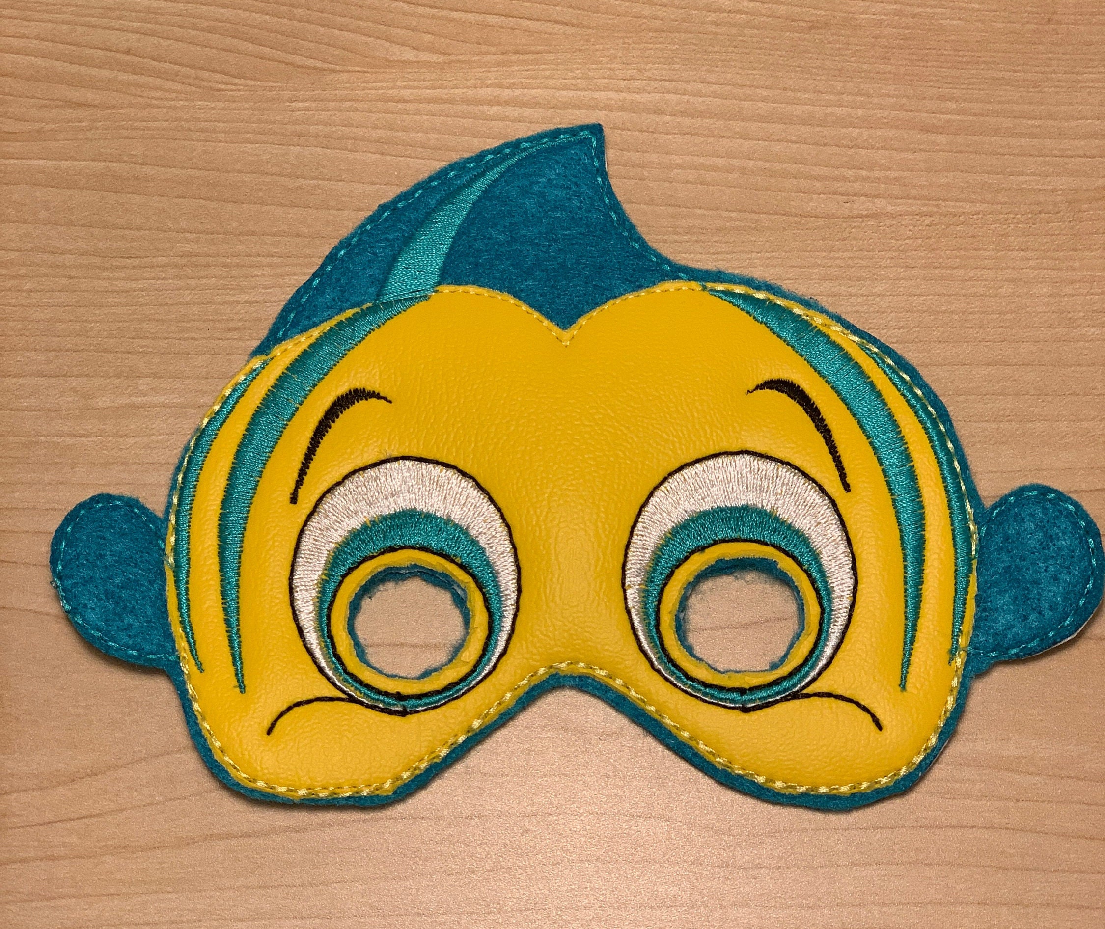 Costume Mask Child Mask Party Mask Vinyl Mask Handmade - Etsy Singapore