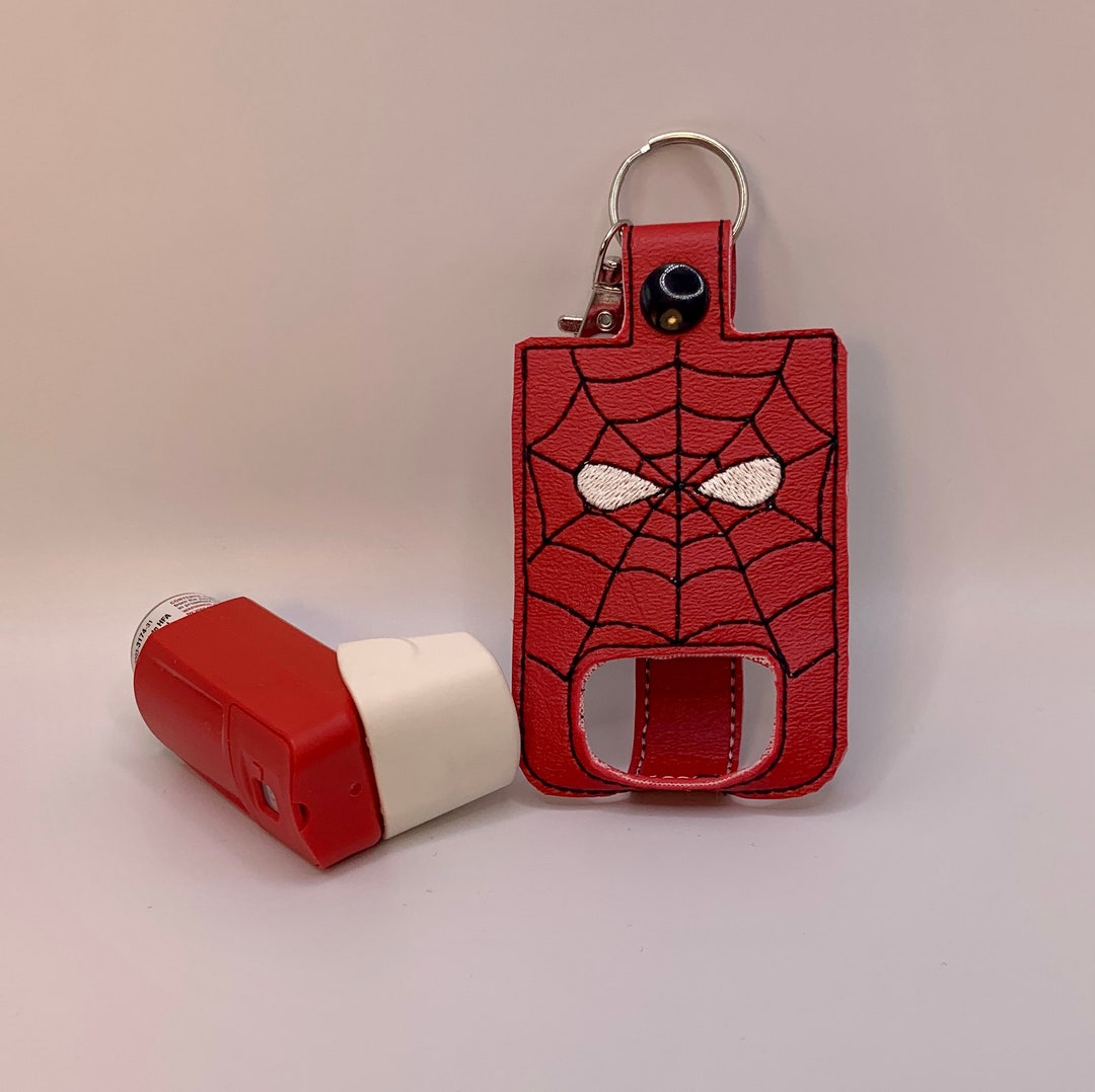 Inhaler Holder Keychain Asthma Inhaler Holder Inhaler Etsy