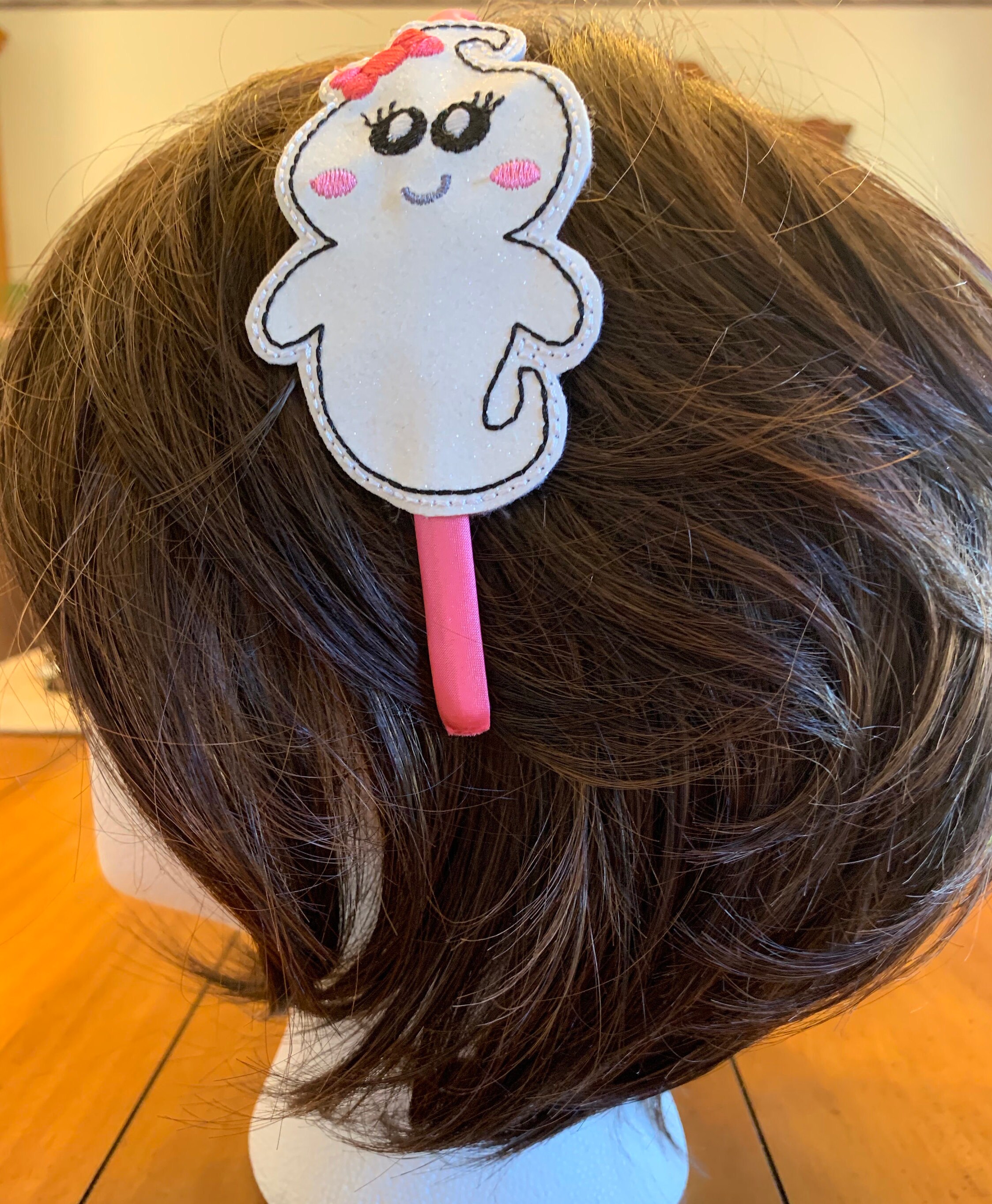 Cute Ghost Headband Slider Ghost Halloween Headband Custom Etsy UK