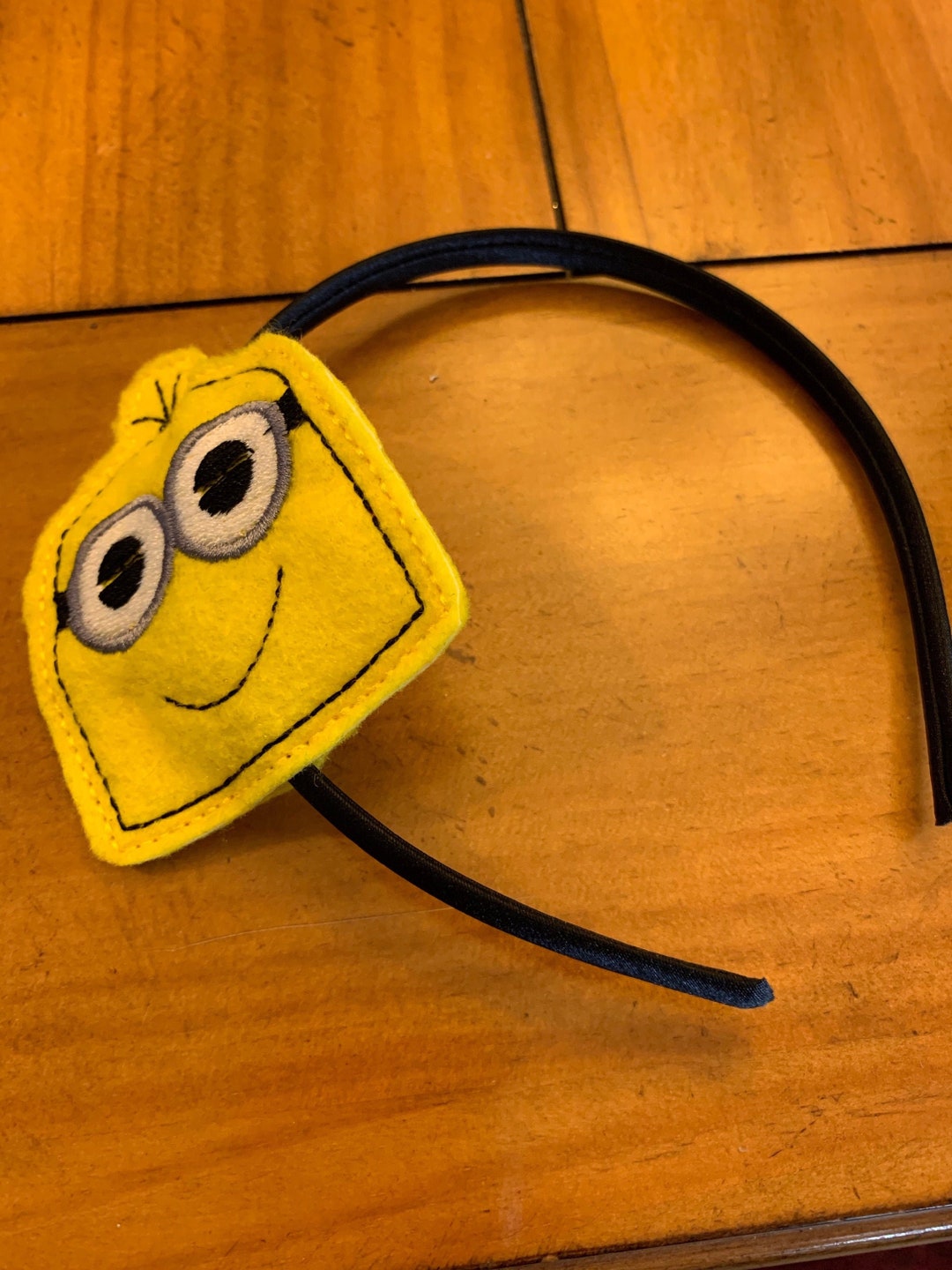 Minion Headband Slider Minion Custom Headband Girl's Etsy
