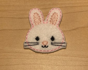 felties, bunny felties, Easter felties, Easter bunny felties, Easter bunny, white bunny, felt bunnies, Easter party, bow centers, Easter