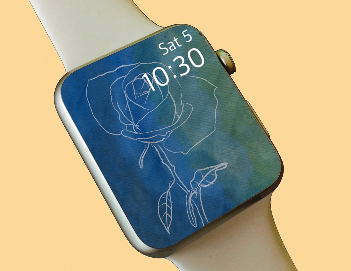 Watch Wallpaper Apple Watch Fitbit Smartwatch Watch | Etsy