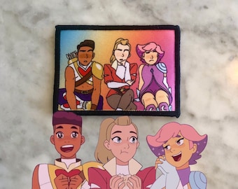 She ra best friend squad iron on patch - limited edition