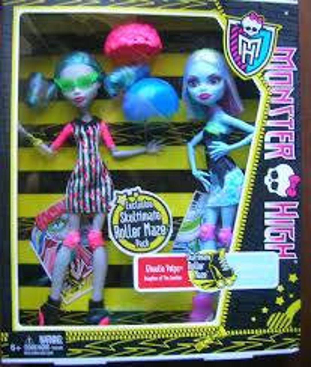 Skultimate Roller Maze 2 Pack, Ghoulia and Abbey. Kmart