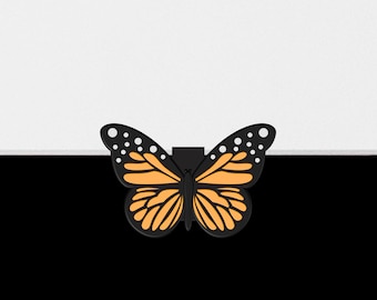 Monarch Butterfly Webcam Cover - Camera Cover - Privacy Slide