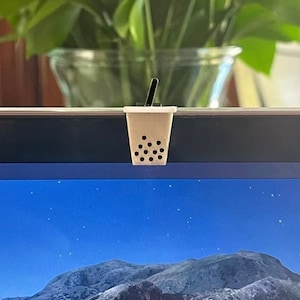 Boba Tea Webcam Cover - Camera Cover - Privacy Slide