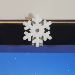 Snowflake Webcam Cover - Camera Cover - Privacy Slide