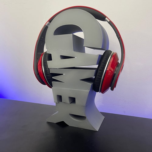 Kirby Headphone Stand Headphone Holder Gaming Room Decor Etsy