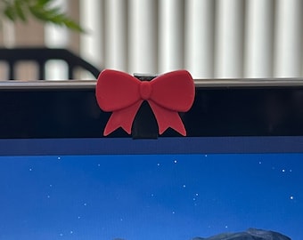 Ribbon Bow Webcam Cover - Camera Cover - Privacy Slide