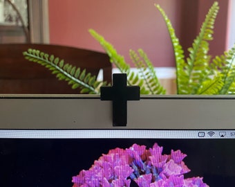 Cross Webcam Cover - Camera Cover - Privacy Slide