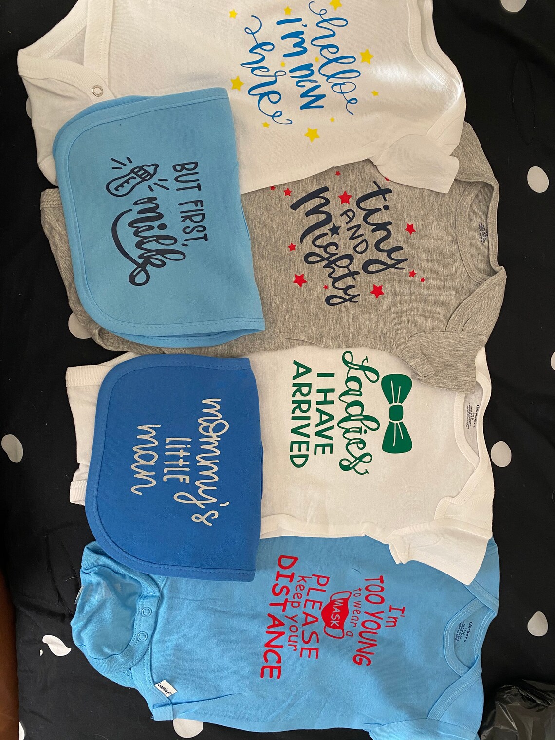 Baby Gift Box With Customized Onesies Etsy