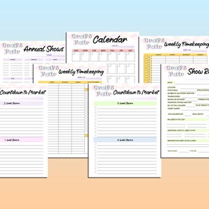 Craft Fair Planner Craft Show Templates Small Business Organizer ...