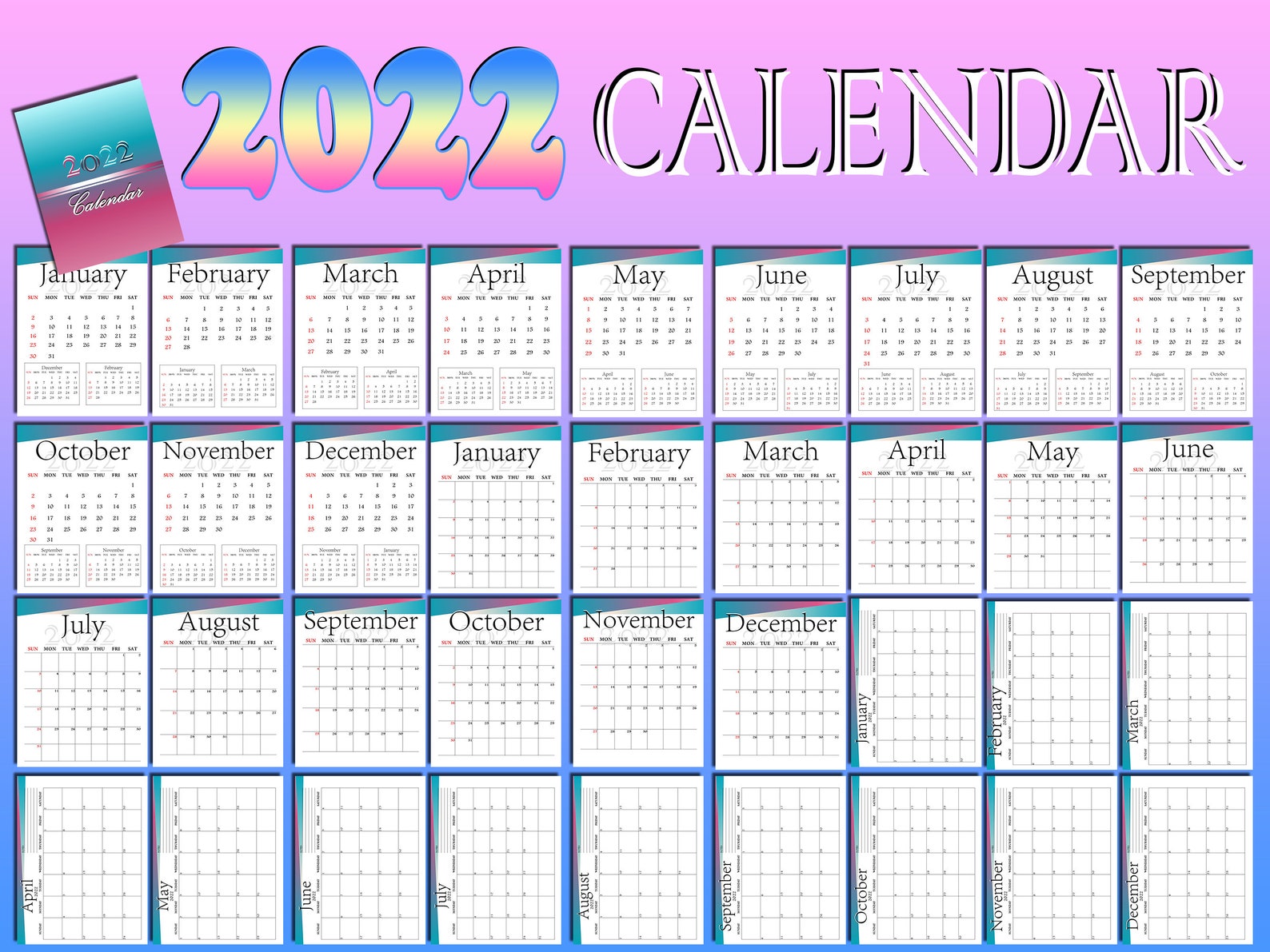 digital planner 2022 free download