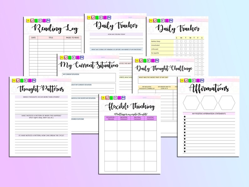 Ultimate Autism Therapy Planner ADD Aspergers Printable School - Etsy