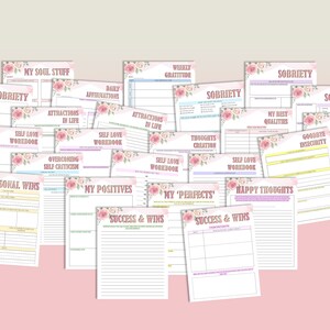 Black Woman Planner Printable African American BIPOC Boss Babe Afro ...