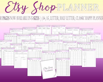 Etsy Guide Etsy Shop Business Planner Etsy Seller Guide Printable How to Sell on Etsy Digital Etsy Selling Guide Etsy SEO Selling on Etsy