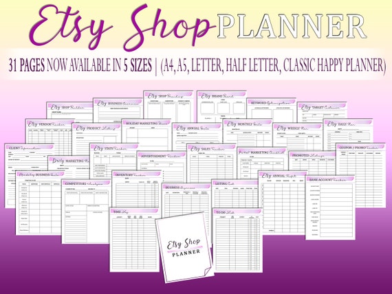 Etsy Guide Etsy Shop Business Planner Etsy Seller Guide Printable How to Sell on Etsy Digital Etsy Selling Guide Etsy SEO Selling on Etsy