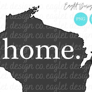 Wisconsin Home Digital Download - JPG/PNG