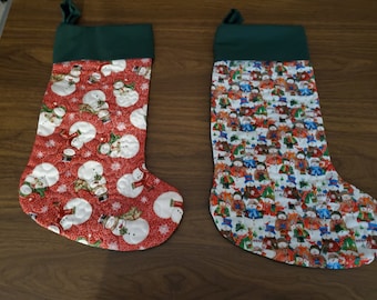 Quilted Christmas Stockings