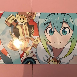 Anime sticker Hatsune Miku Goodsmile Racing Slap Vocaloid