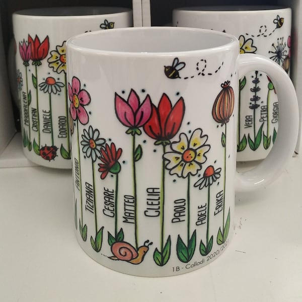 MUG personnalisé avec prénoms enfants - Cadeau MAESTRA