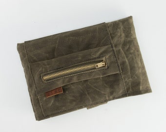 Waxed Canvas Notebook Cover - All Day Ruckoff
