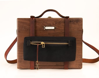 Xplorer Large - A4 Wood Briefcase