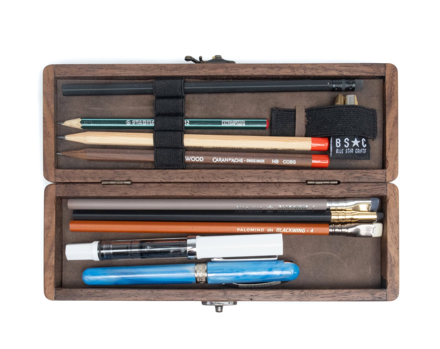 Pen Box Woodwooden Pencil Boxwood Pen Restpen -  Denmark