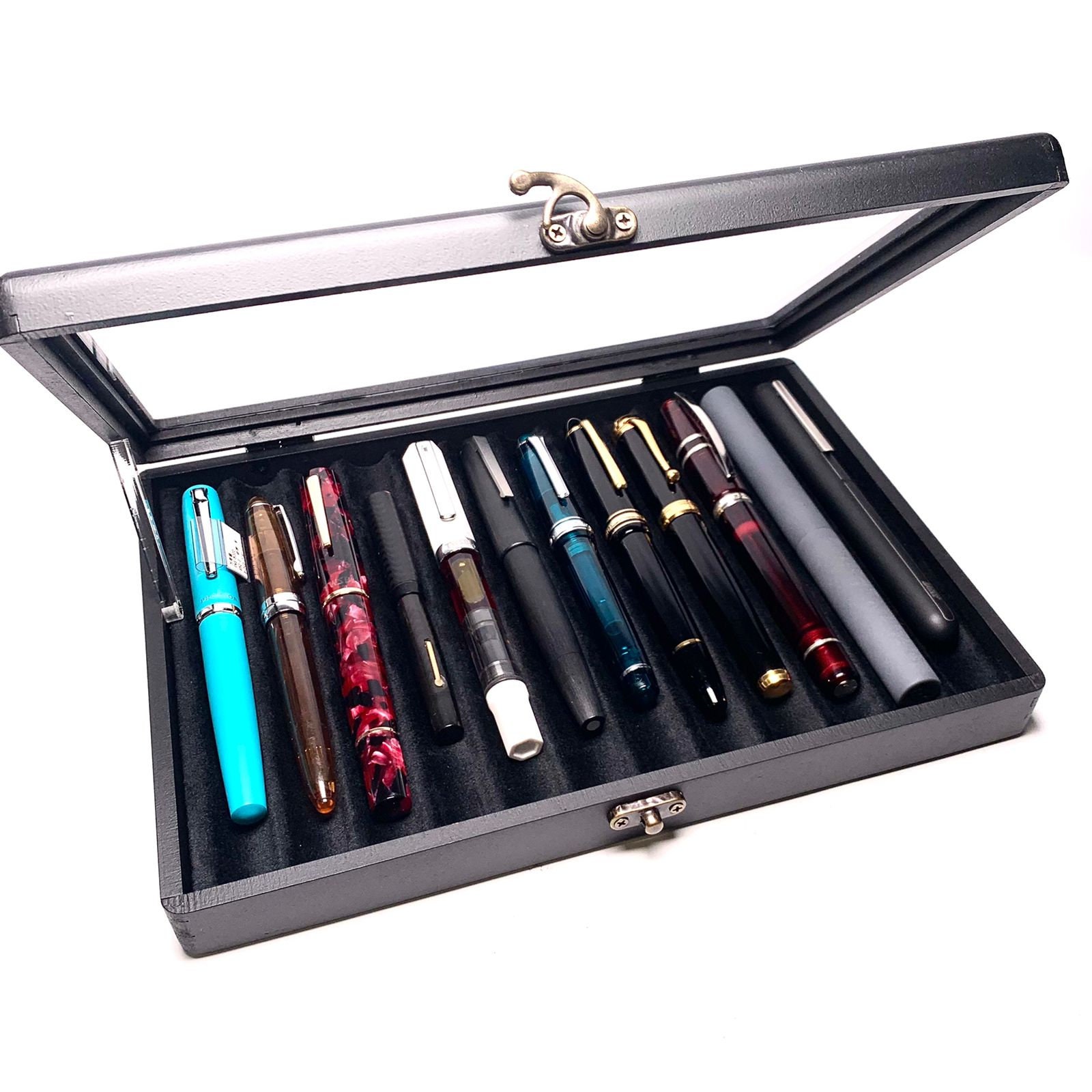 Portable Fountain Pen Holder Case 6.49x3.15Inch Gift for Business