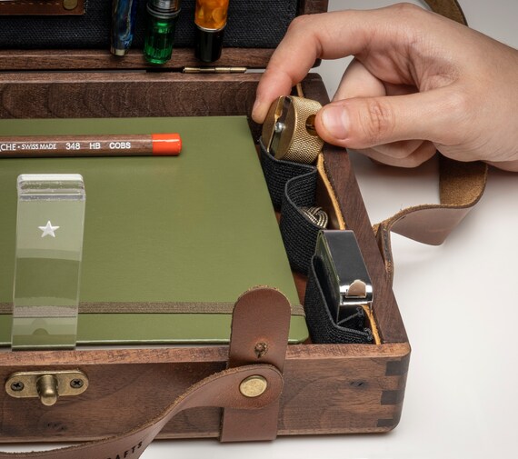 Mini Xplorer - A5 Wood Briefcase - Etsy