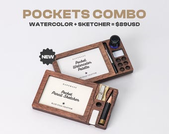 Pockets COMBO - Watercolor & Sketcher