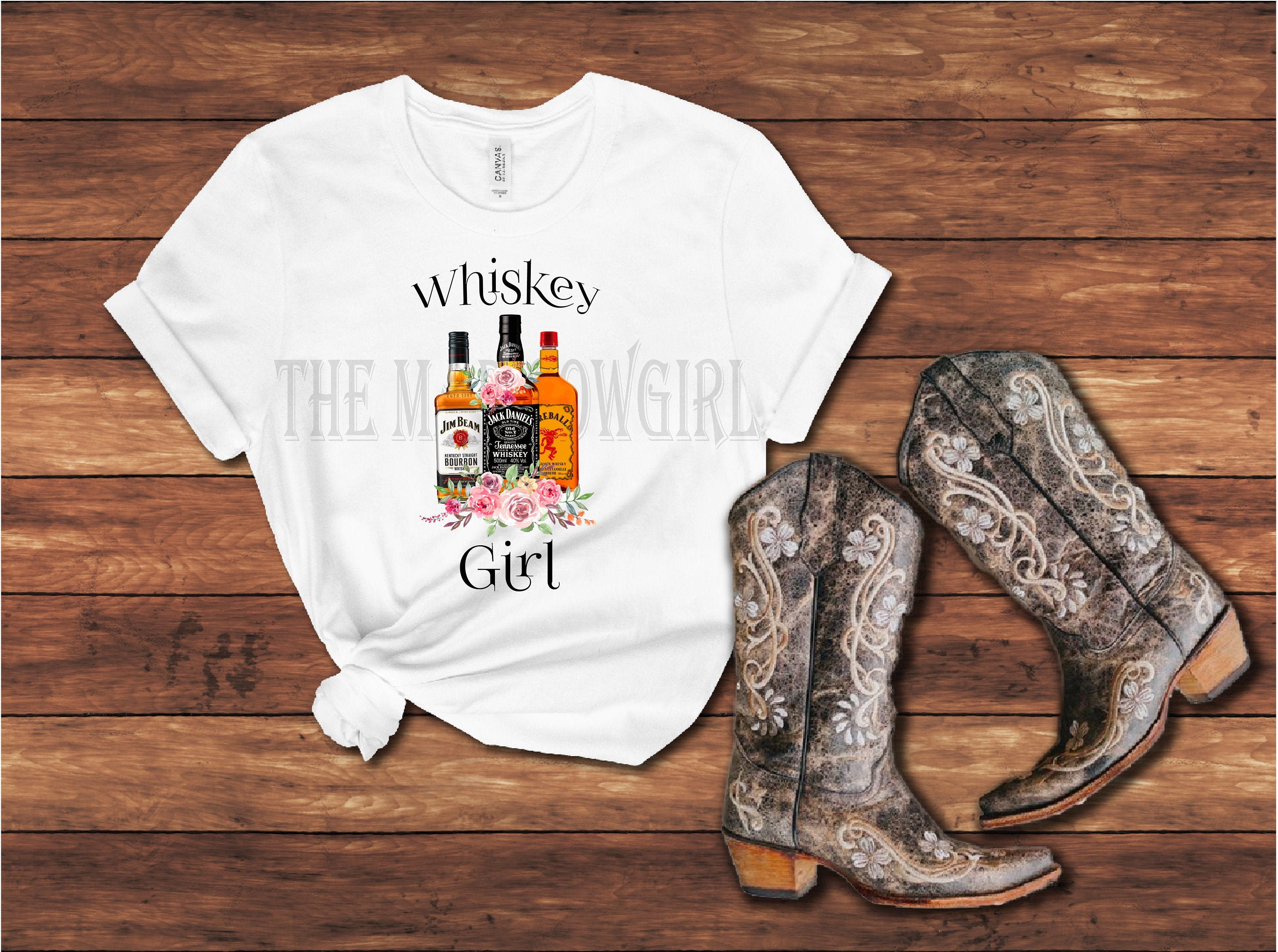 Whiskey Girl TShirt Women's Graphic Shirt Super Soft Etsy