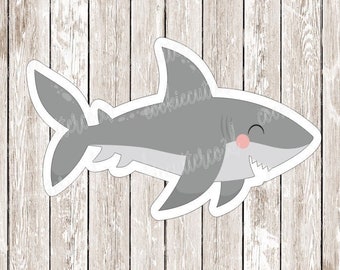 Shark-ocean-animal- cookie cutter, fondant cutter, clay cutter
