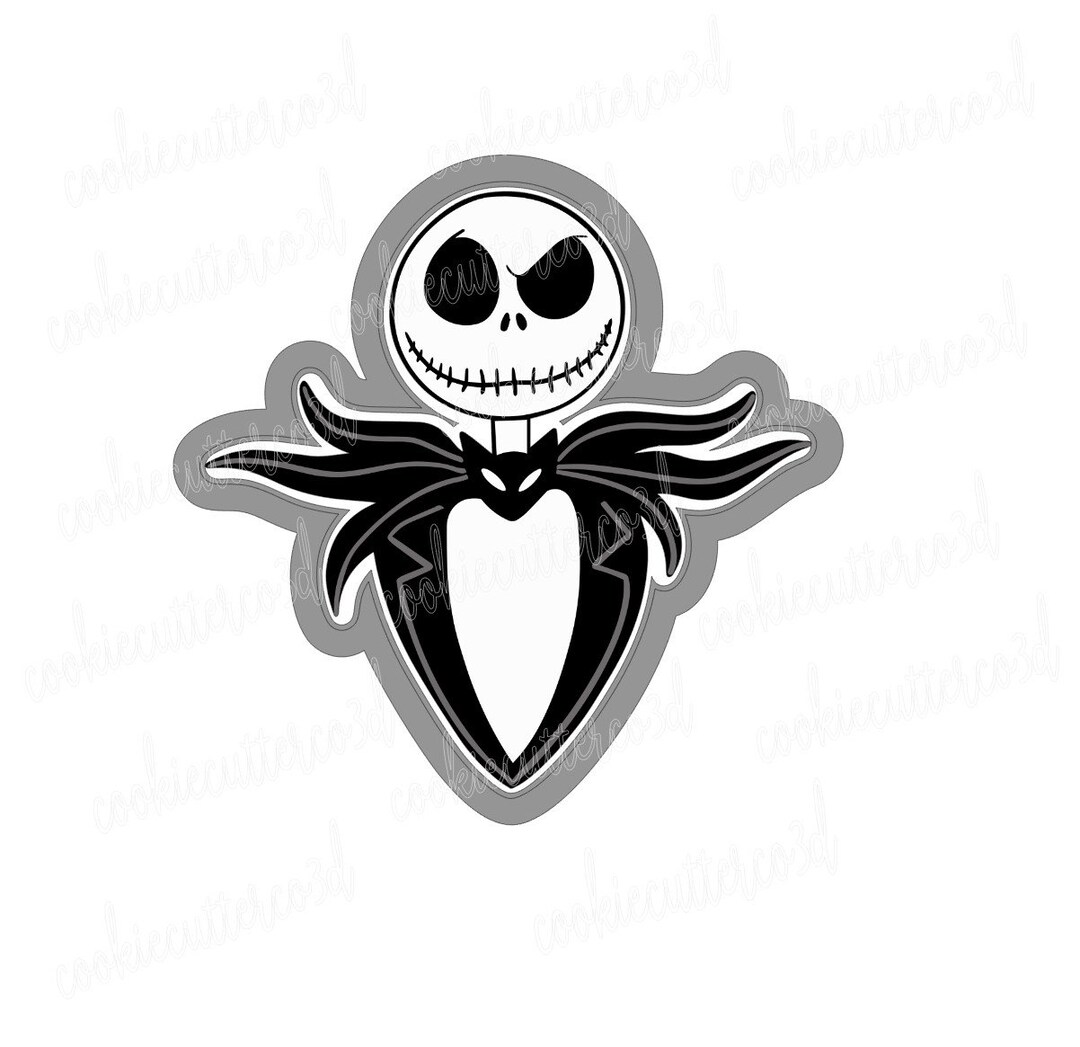 Halloween Jack Cookie Cutter, Fondant Cutter, Clay Cutter Etsy