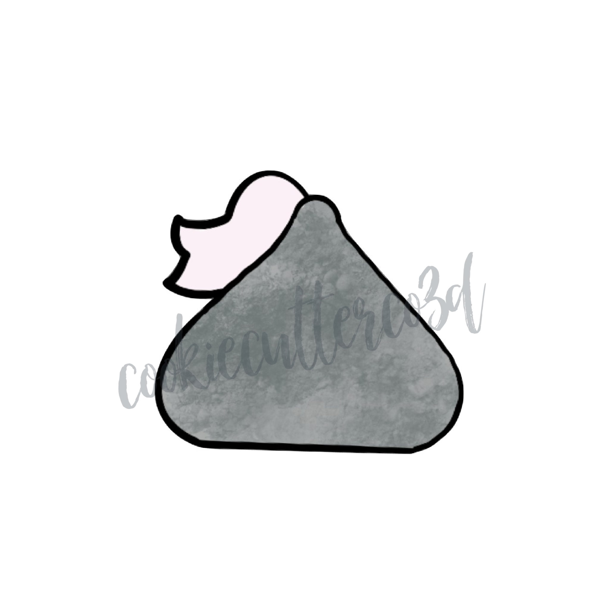 Hershey Kisses Outline