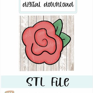 STL FILE- Flower cookie cutter-digital download- 4 sizes