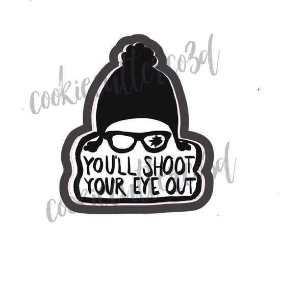 A Christmas Story Cookie Cutter Etsy