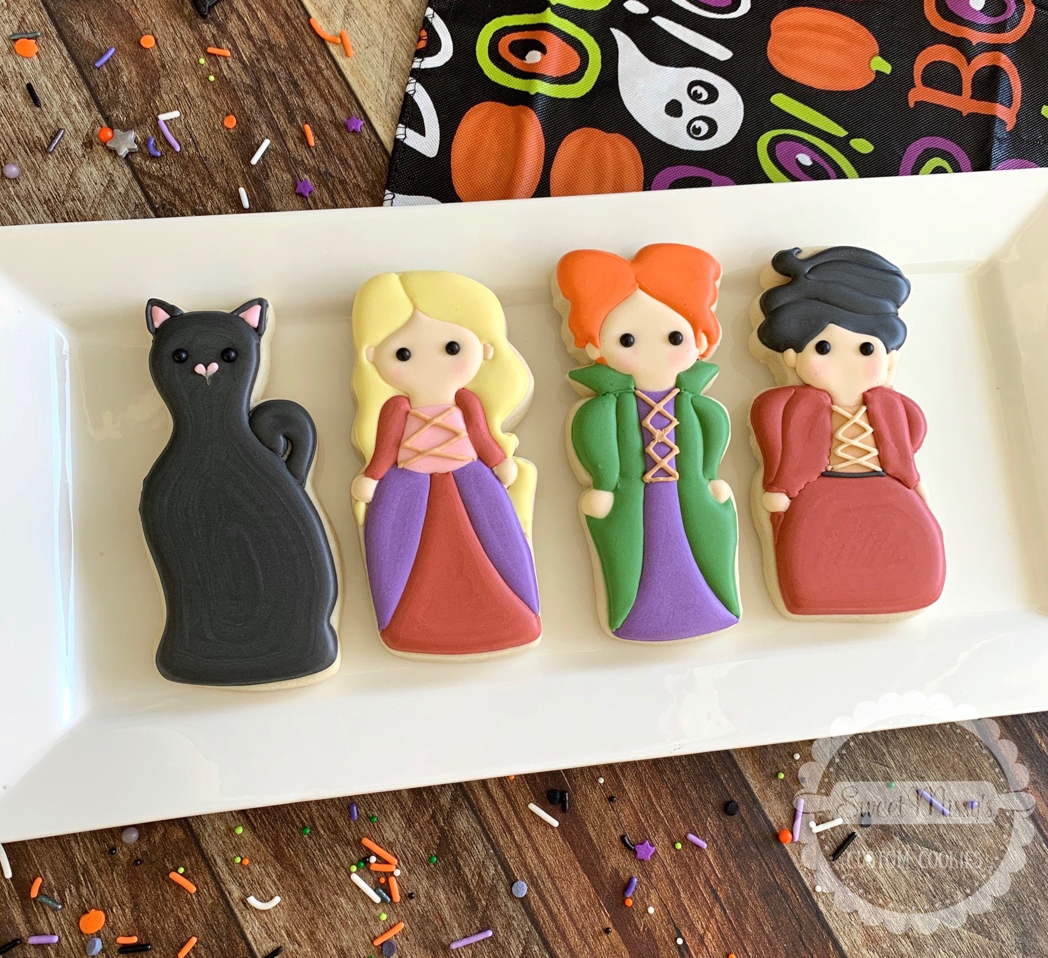 COOKIE CUTTERS Hocus Pocus Set of 4 Witches and Cat Cookie Etsy
