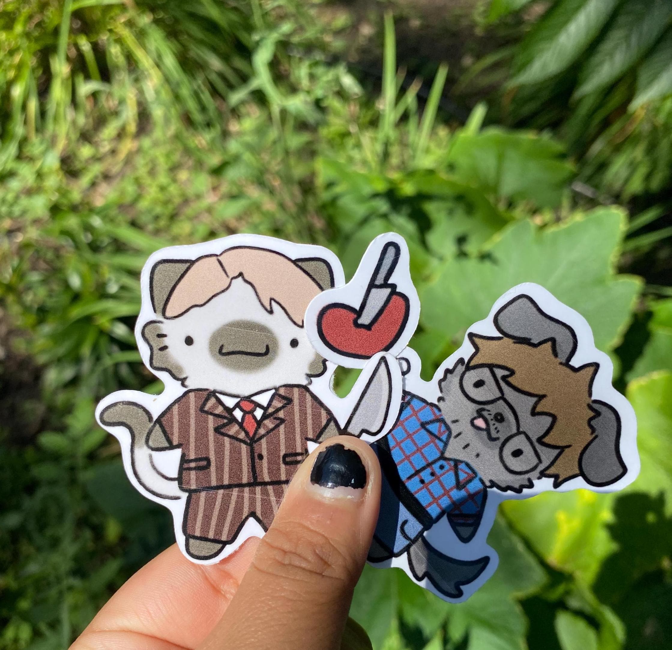 Hannibal Sticker - Etsy, image size:2239x2168