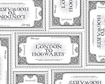 harry potter ticket etsy