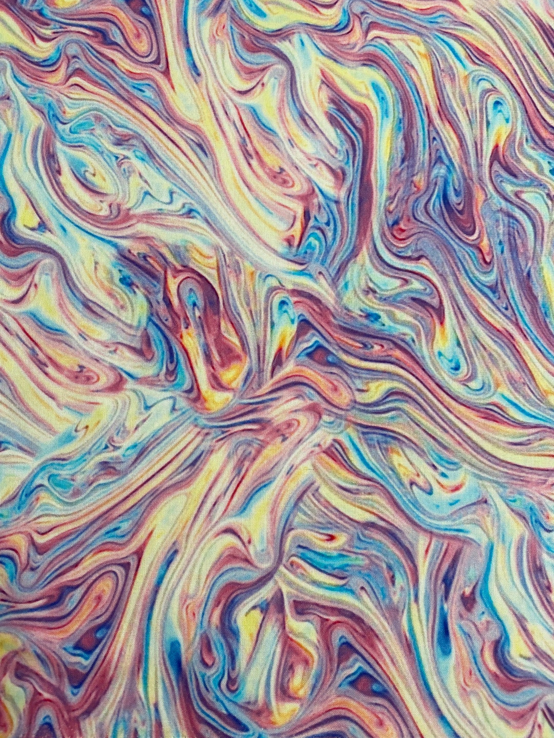 Painted Paradise by Timeless Treasures Cotton Fabric Marble Etsy