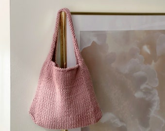 Ninas Mini bag - English knitting pattern