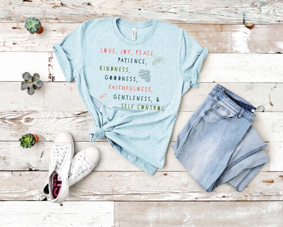 Fruit Of The Spirit Women Christian T Shirt Fruit Of The Spirit Women Christian T Shirt