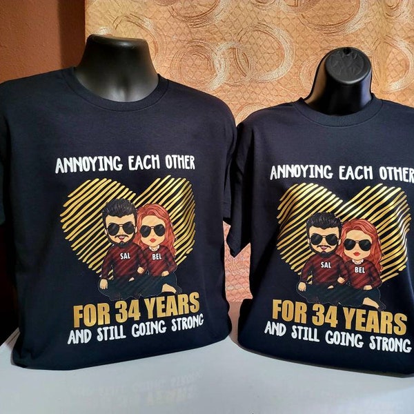 Personalized Couple Quilt Bed Sets - Anniversary Gift For Couple/Christmas - Annoying Each Other For 20 Years And Still Going Strong