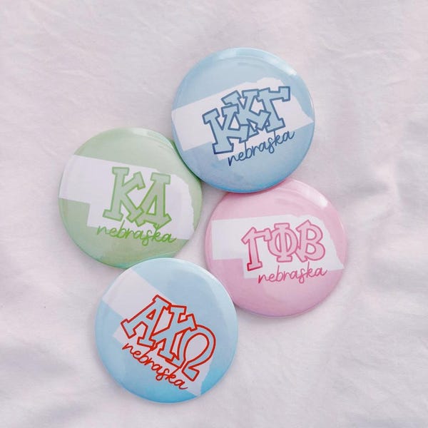 Sorority Buttons - Etsy