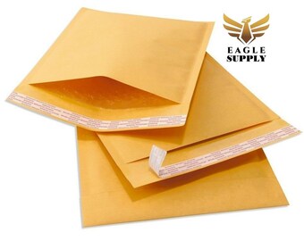 6.5 x 10 #0 Kraft Self Seal Bubble Mailer Padded Envelopes 250 6.5x10 6.5 x 10 #0 Kraft Self Seal Bubble Mailer Padded Envelopes 250 6.5x10