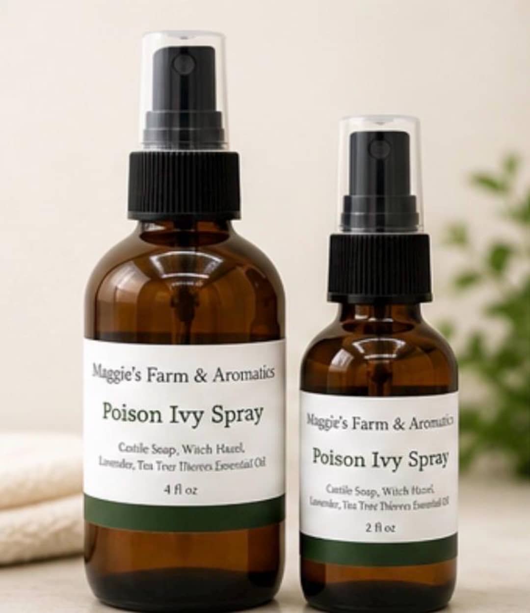 Natural Poison Ivy Relief Spray, Witch Hazel & Essential Oils - Etsy