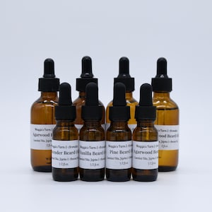 Beard Oil with Essential Oils for Softening Strengthening Conditioning Growth Beard Hair with Almond and Jojoba Oils Natural Beard Oil
