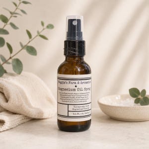 Magnesium Spray Natural Magnesium Oil Mist Topical Magnesium Chloride Spray Relaxation Sleep Aid Stress Relief Muscle Recovery Spa Gift