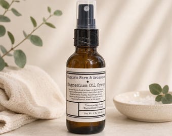 Magnesium Spray Natural Magnesium Oil Mist Topical Magnesium Chloride Spray Relaxation Sleep Aid Stress Relief Muscle Recovery Spa Gift
